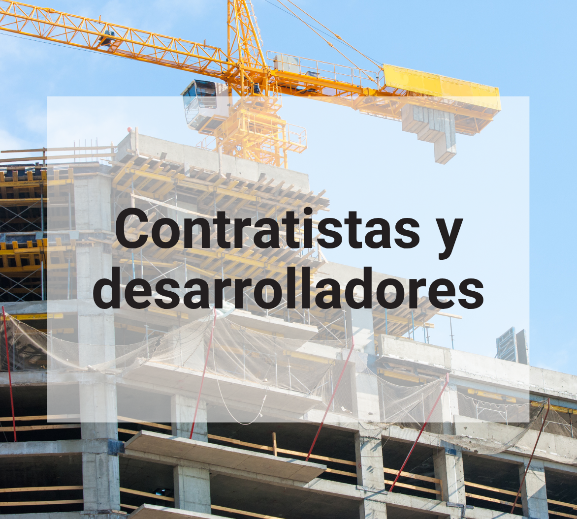 Contratistas y Desarrolladores